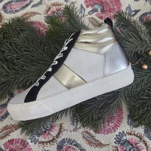 Vintage Havana Women's Dedra Sneakers in Silver/Gold Multi